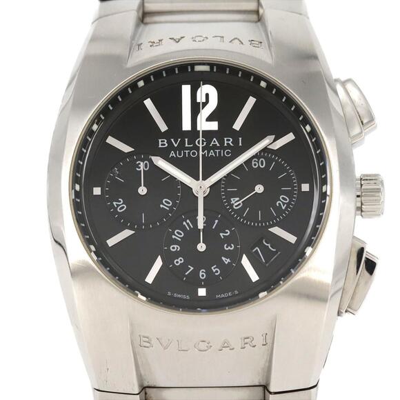 Bvlgari Ergon Chronograph EG40SCH EG40BSSDCH AT Stainless Steel Automatic Watch